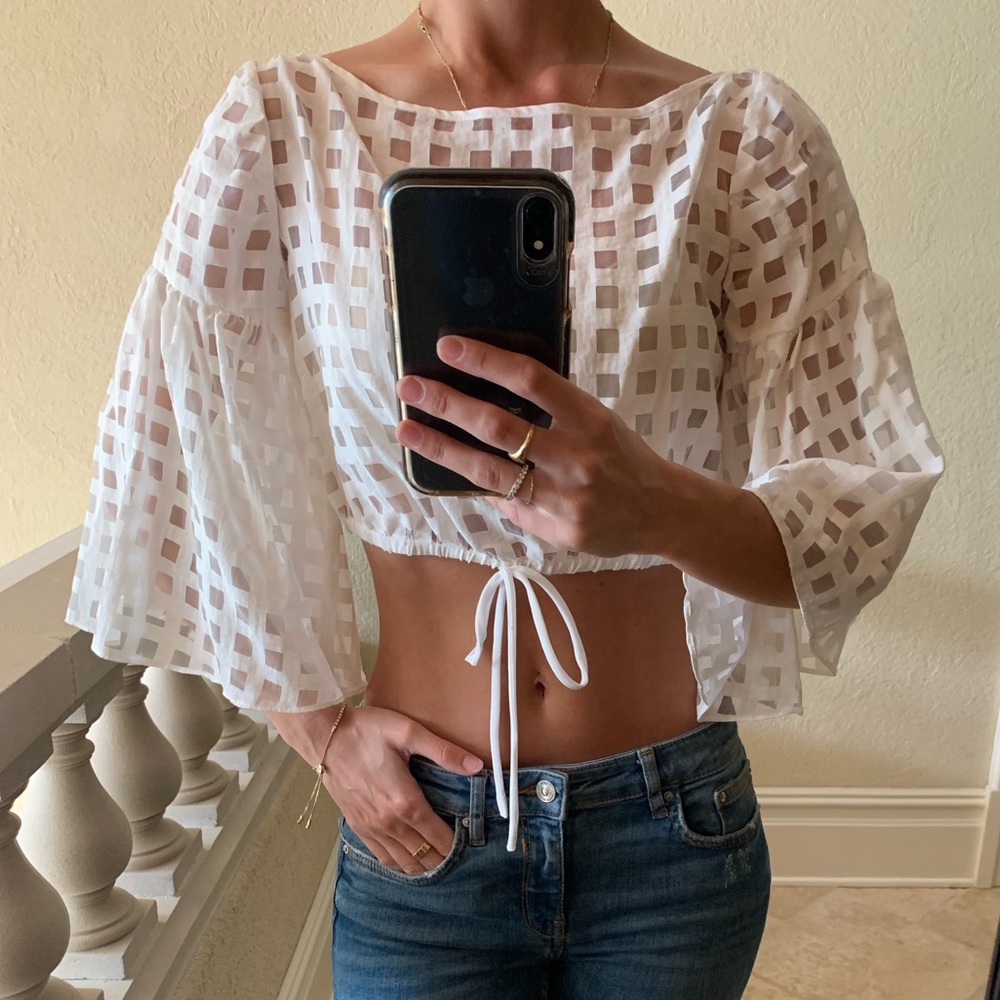 MILLY crop top